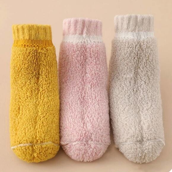 Toddler boy girl warm wool boot snow socks size 3-6 years - Picture 2 of 4